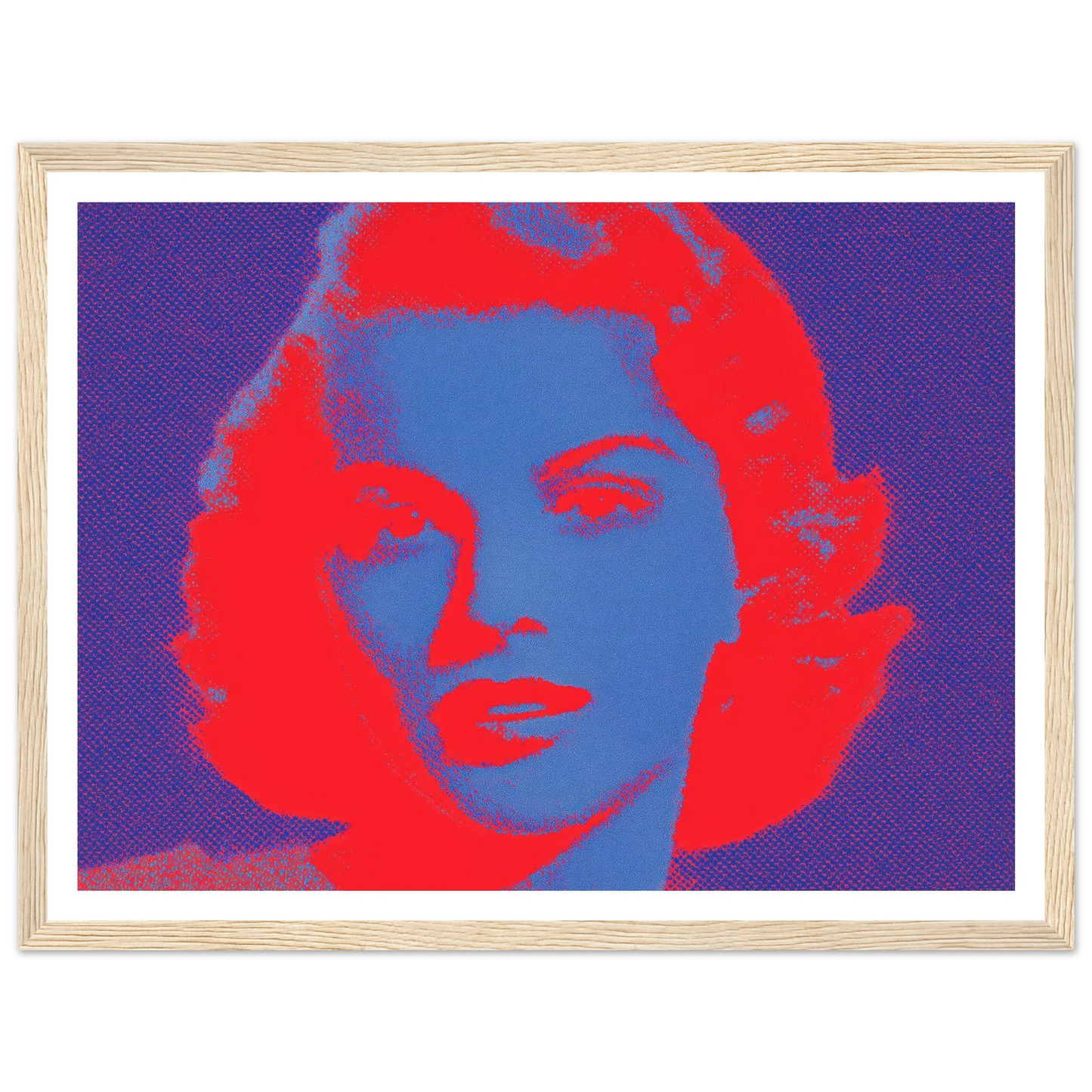 50s Pinup - Framed Poster - 30x40 cm / 12x16″ - Black frame