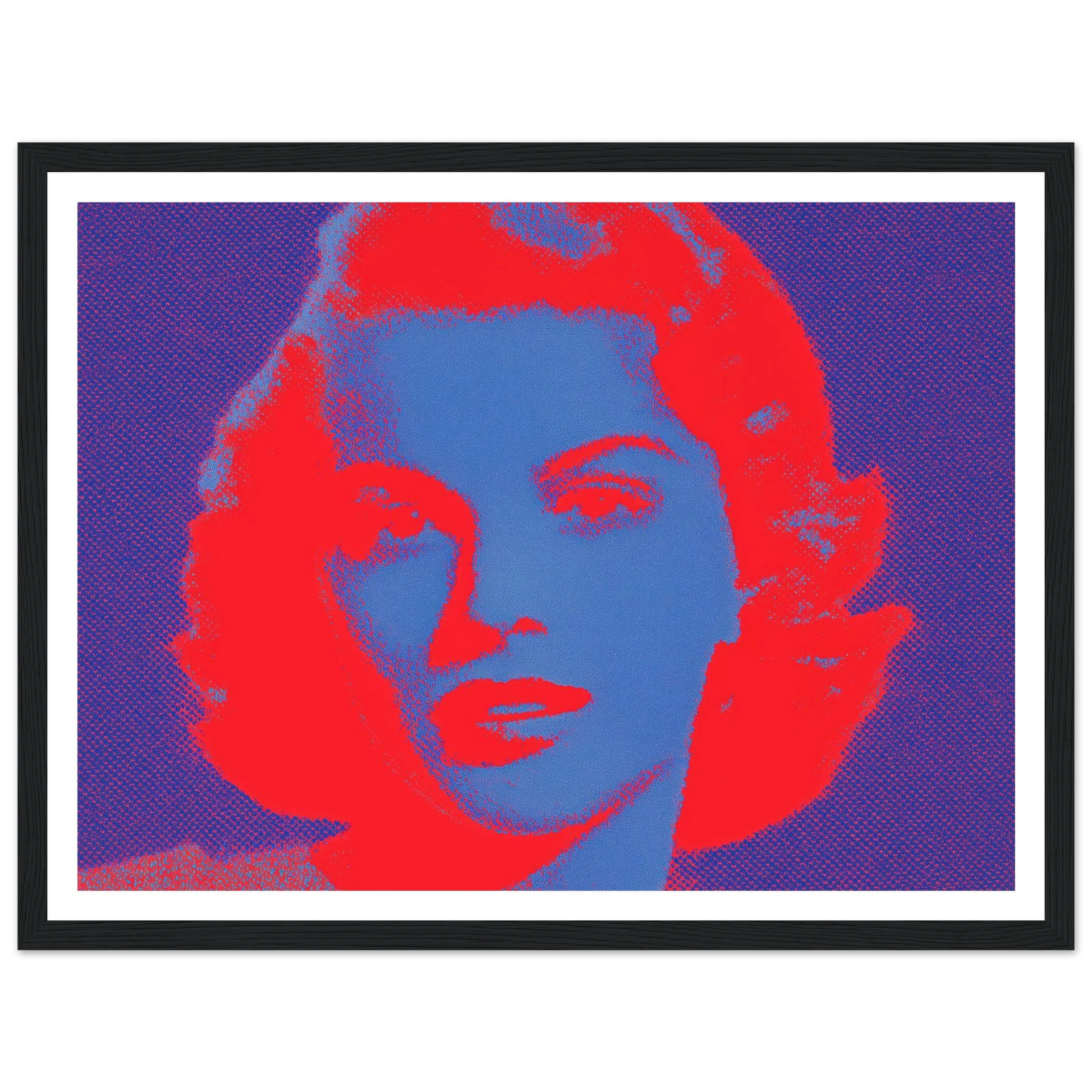 50s Pinup - Framed Poster - 30x40 cm / 12x16″ - Black frame