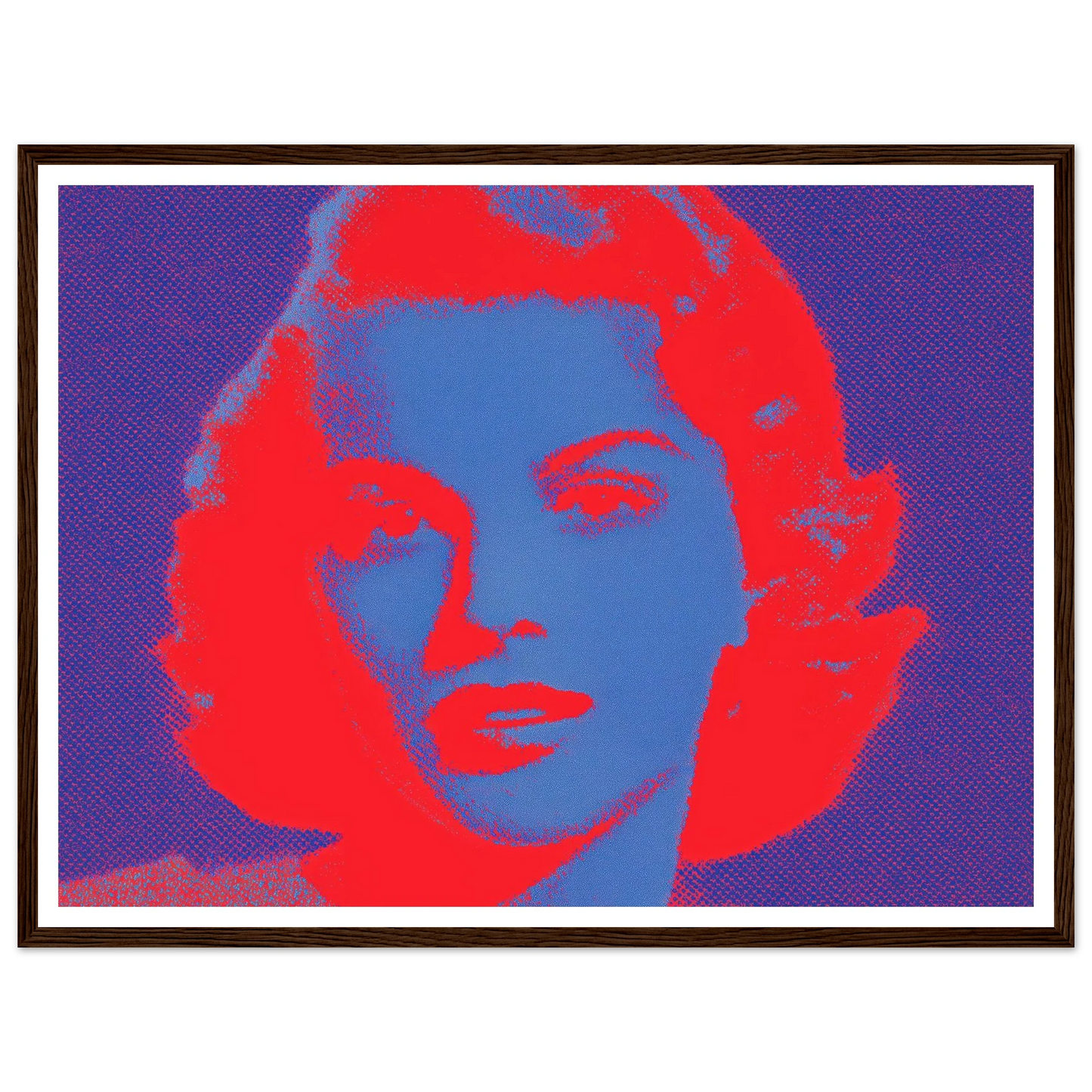 50s Pinup - Framed Poster - 30x40 cm / 12x16″ - Black frame