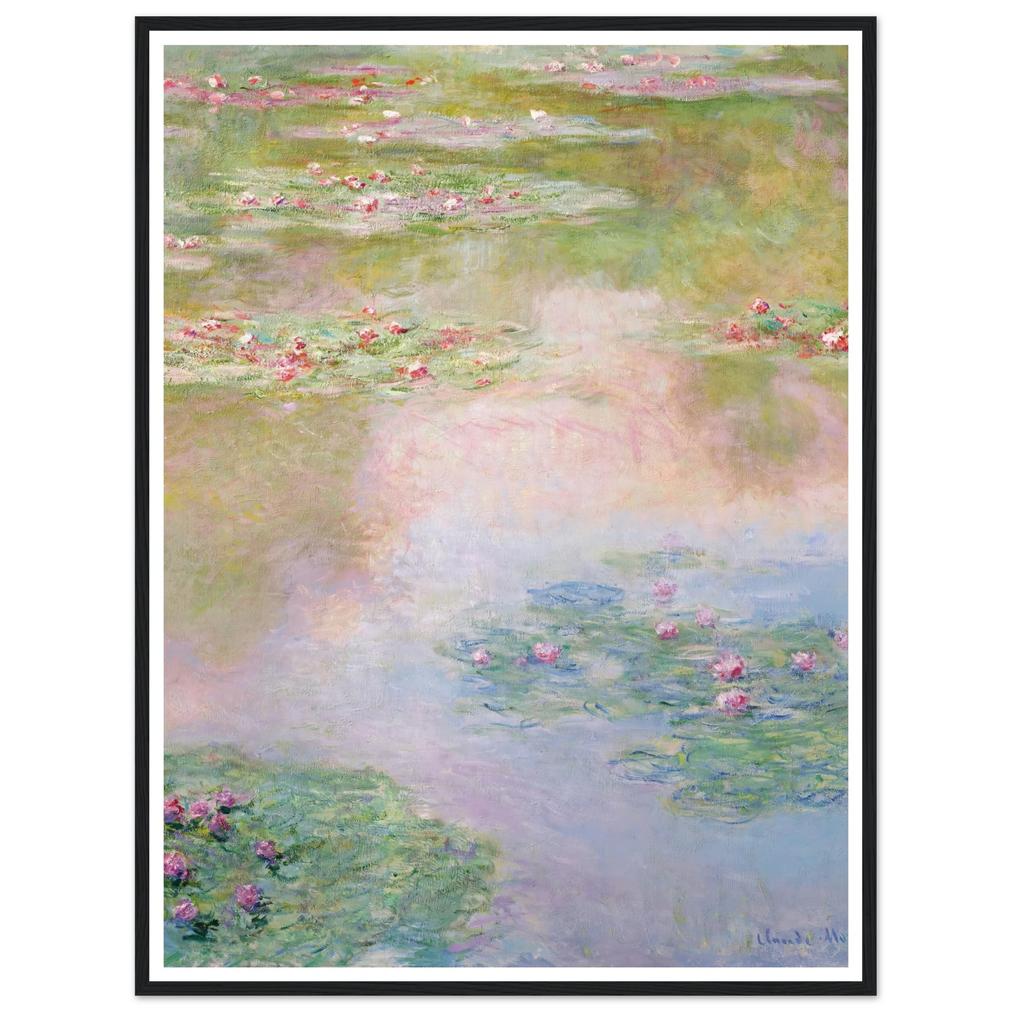 Nymphéas (1907) Art Print | Claude Monet-Quipham Collections