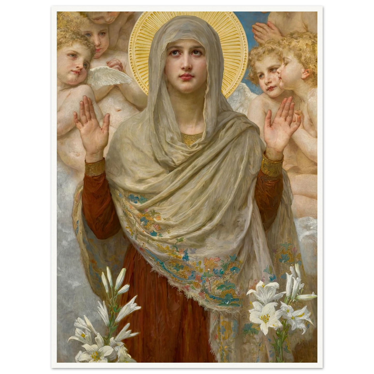 Ora Pro Nobis (1903) Art Print | William Bouguereau-Quipham Collections