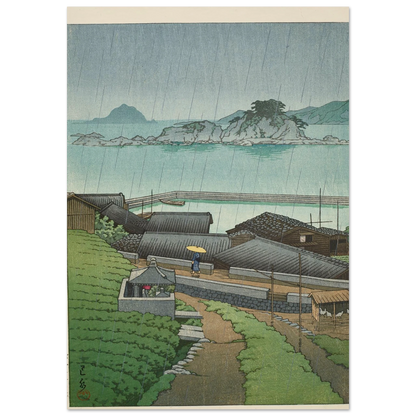 Mirozu, Wakayama Prefecture (1950) Art Print | Kawase Hasui-Quipham Collections