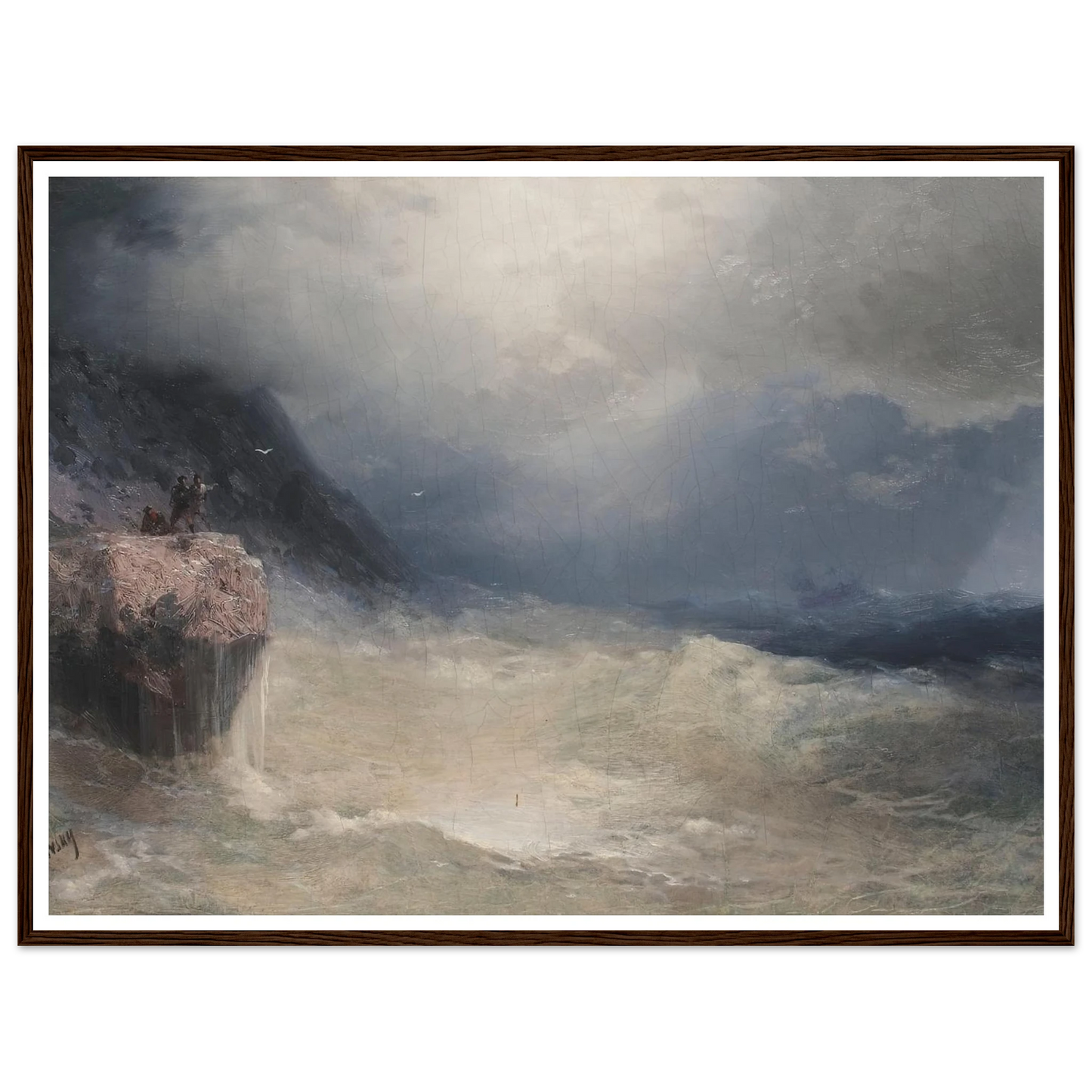 The Survivor Art Print | Ivan Konstantinovich Aivazovsky-Quipham Collections