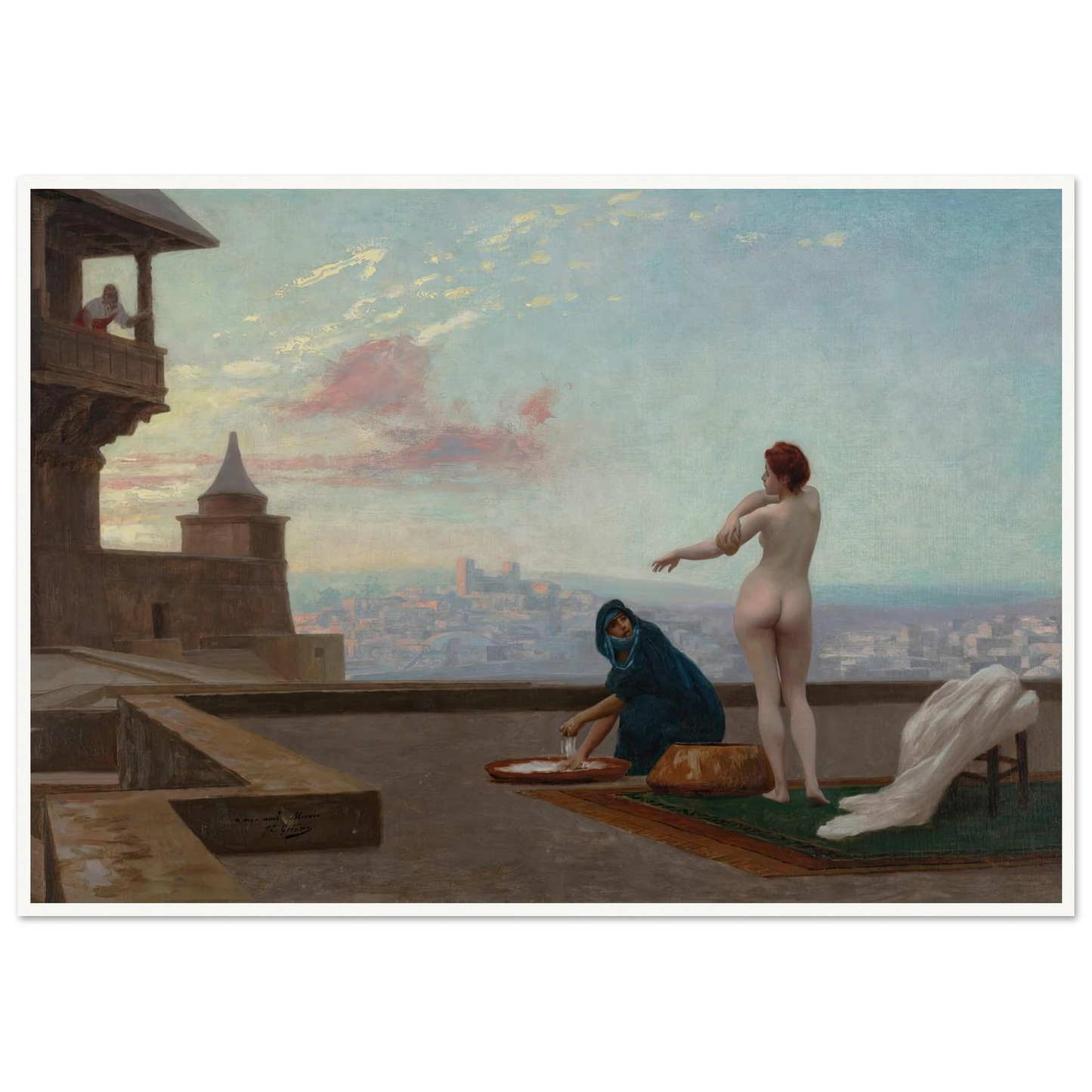 Bethsabée (Bathsheba) (circa 1889) Art Print | Jean Leon Gerome-Quipham Collections