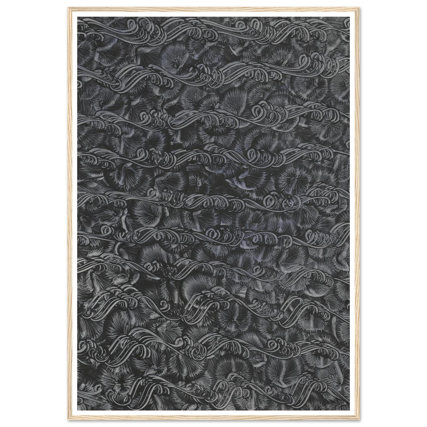 Kleisterpapier mit Verdrängungsdekor (1890 - 1910) Art Print | Anker Kyster-Quipham Collections