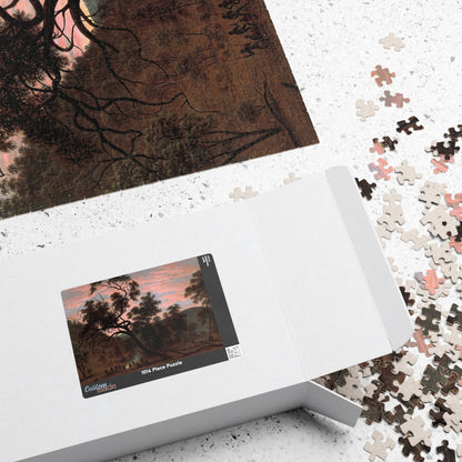 A corroboree of natives in Mills Plains Puzzle | John Glover-Quipham Collections