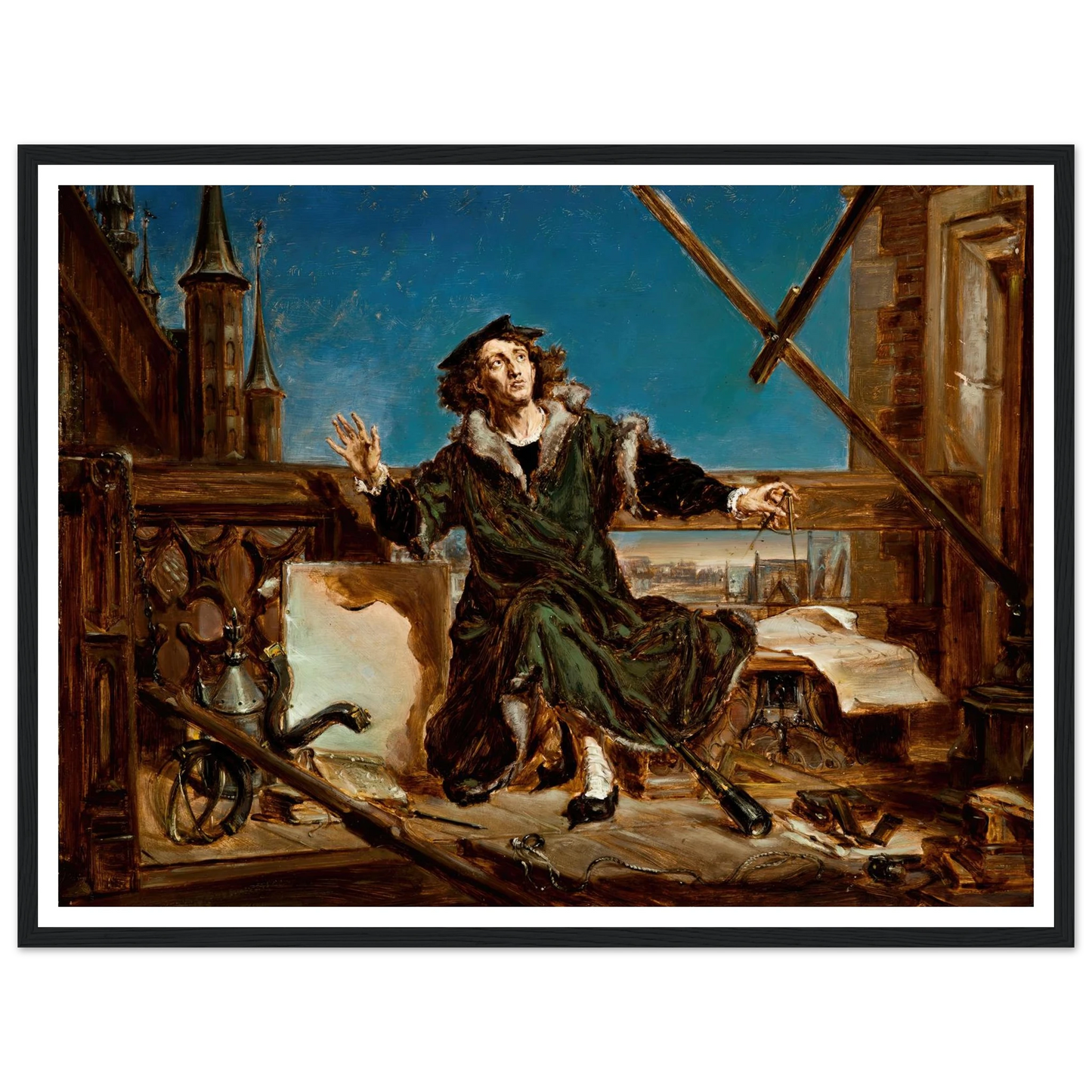 Nicolaus Copernicus (1871) Art Print | Jan Matejko-Quipham Collections