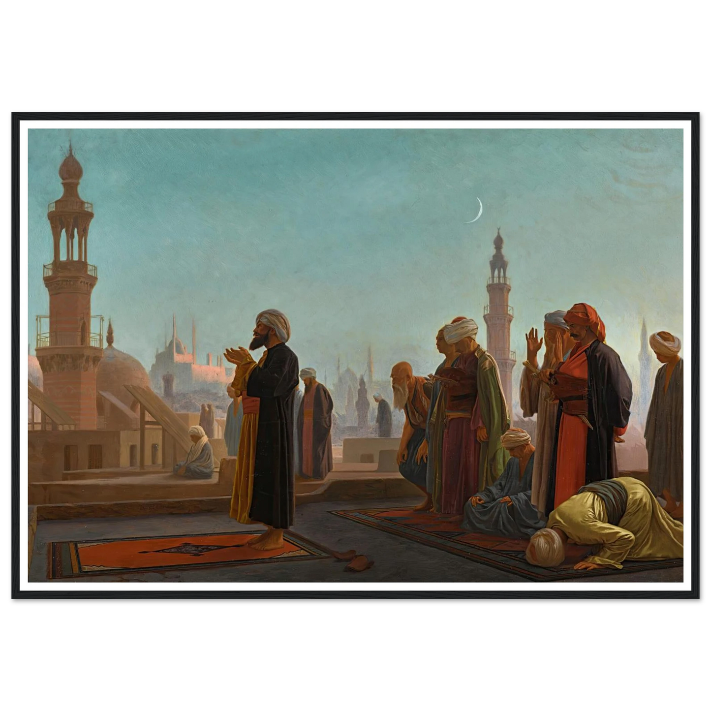 Evening Prayer, Cairo Art Print | Jean Leon Gerome-Quipham Collections
