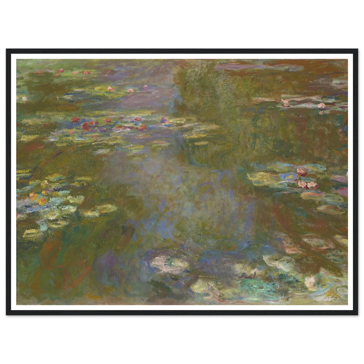 Water Lily Pond (1917-19) Art Print | Claude Monet-Quipham Collections