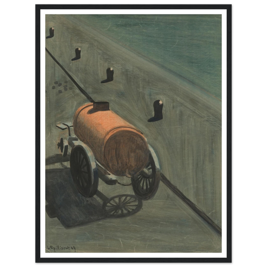 De waterkar (1909) Art Print | Leon Spilliaert-Quipham Collections