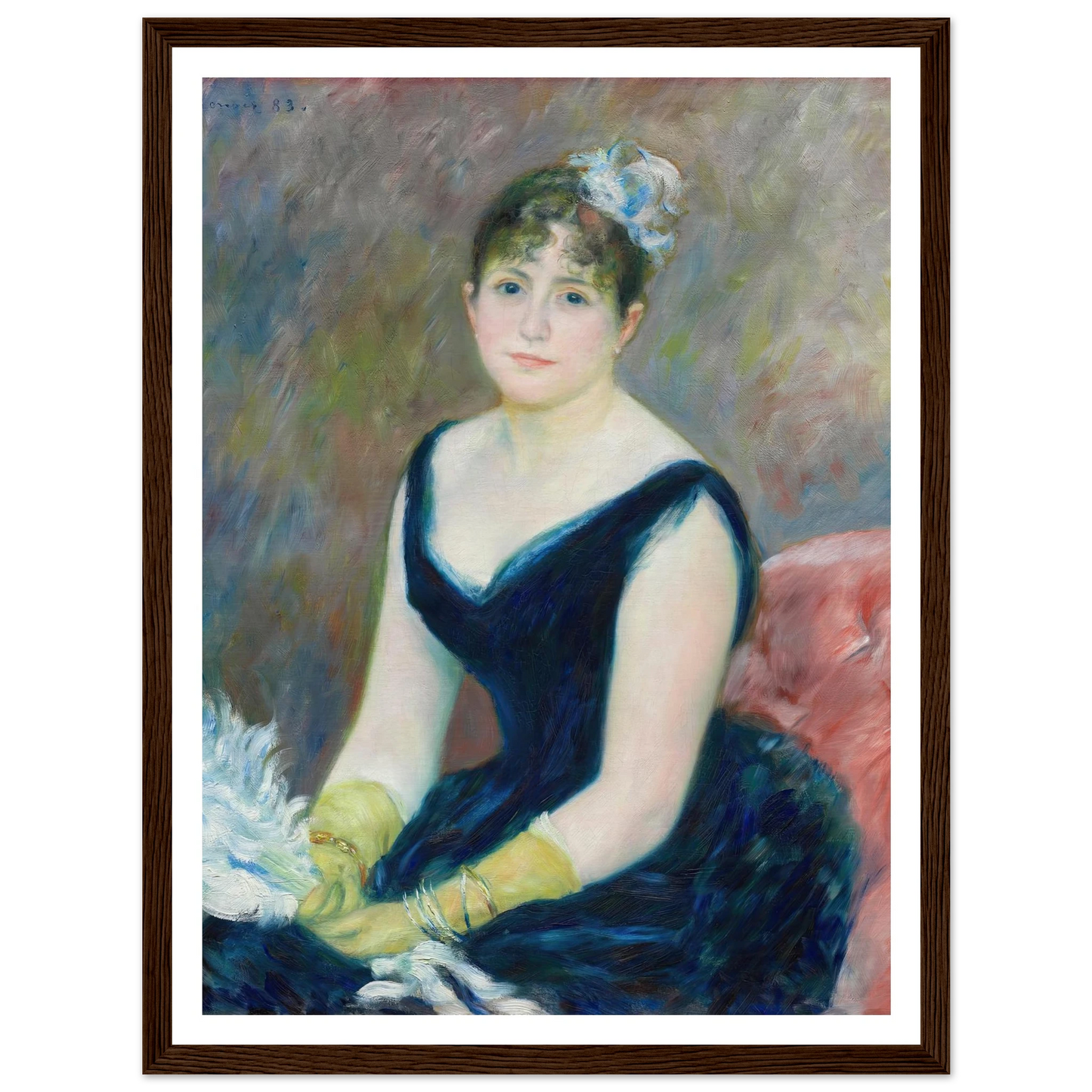 Madame Léon Clapisson (1883) Art Print | Pierre Auguste Renoir-Quipham Collections