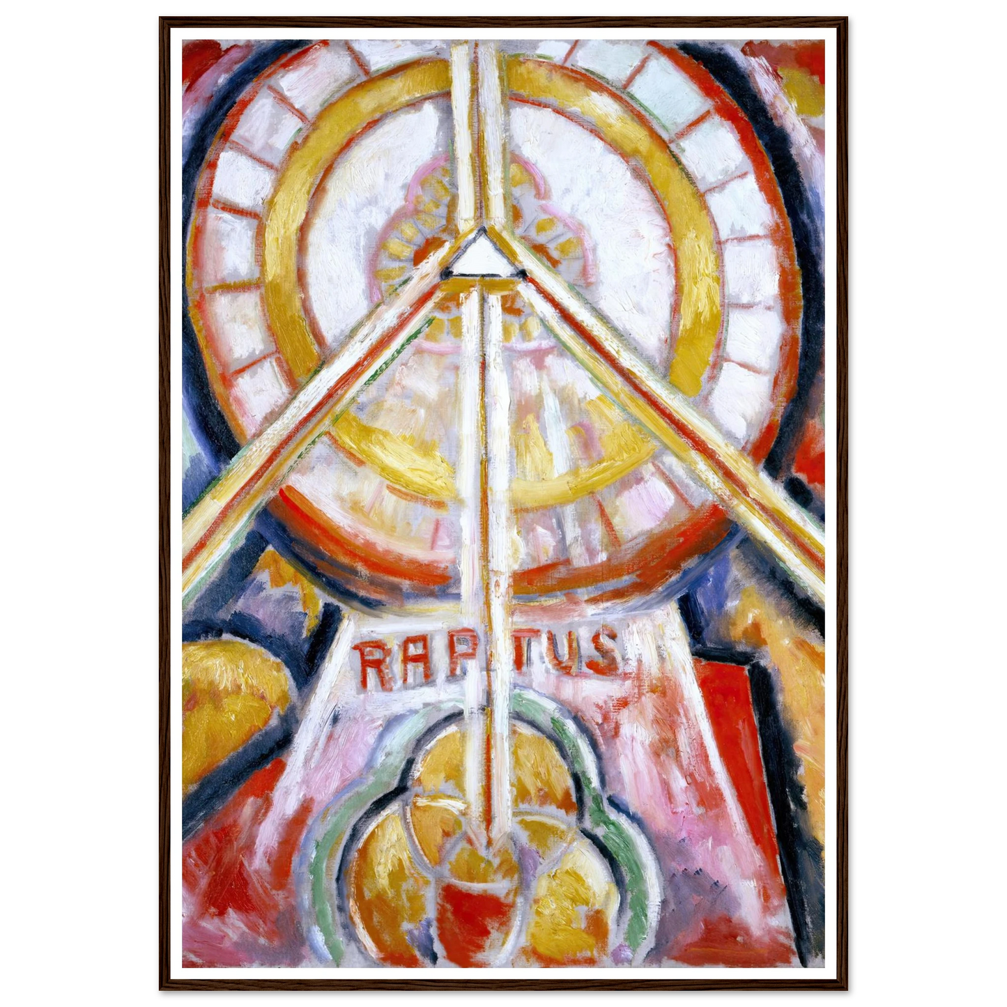 Raptus (circa 1913) Art Print | Marsden Hartley-Quipham Collections
