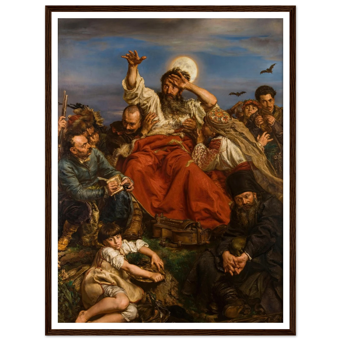 Wernyhora (1884) Art Print | Jan Matejko-Quipham Collections
