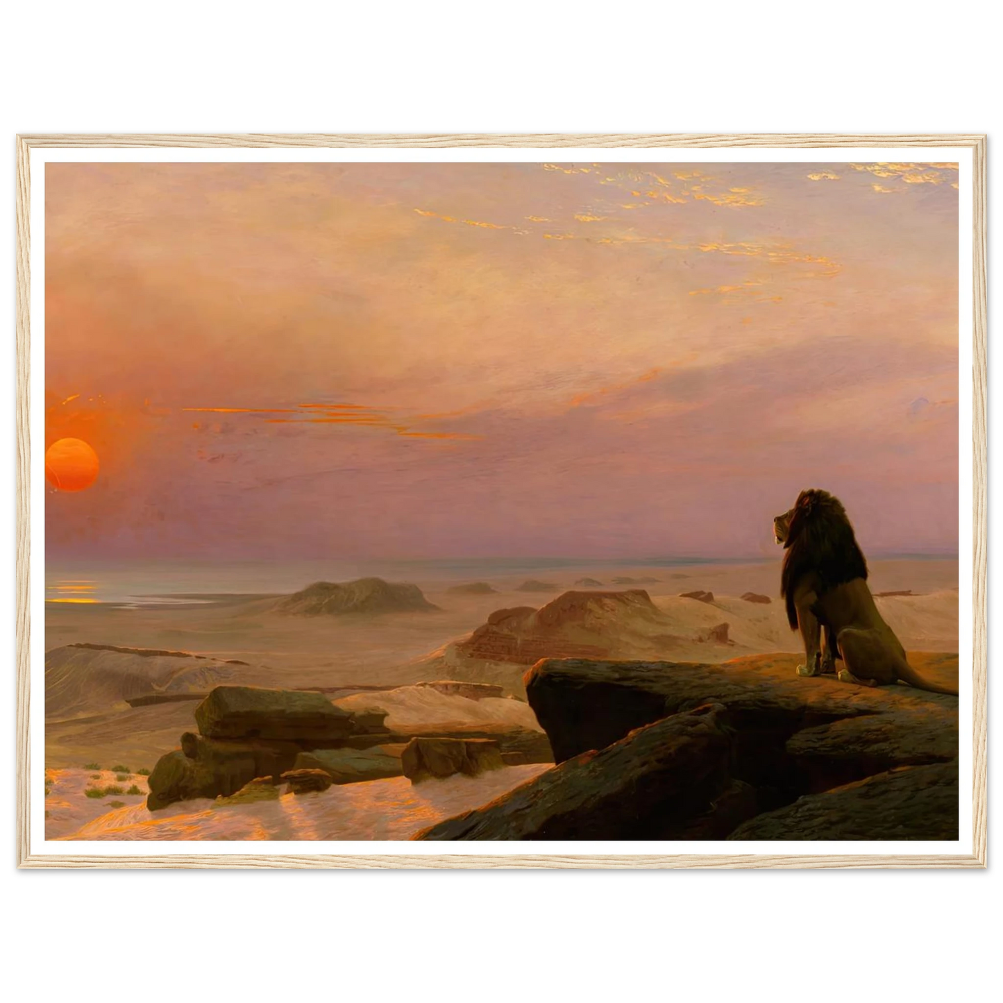 The Two Majesties (Les Deux Majestés) (1883) Art Print | Jean Leon Gerome-Quipham Collections