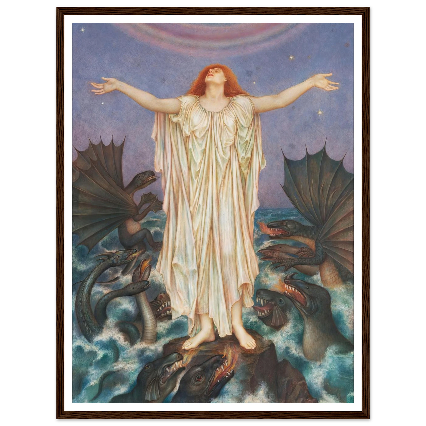 S.O.S. (ca 1914 - 1916) Art Print | Evelyn de Morgan-Quipham Collections