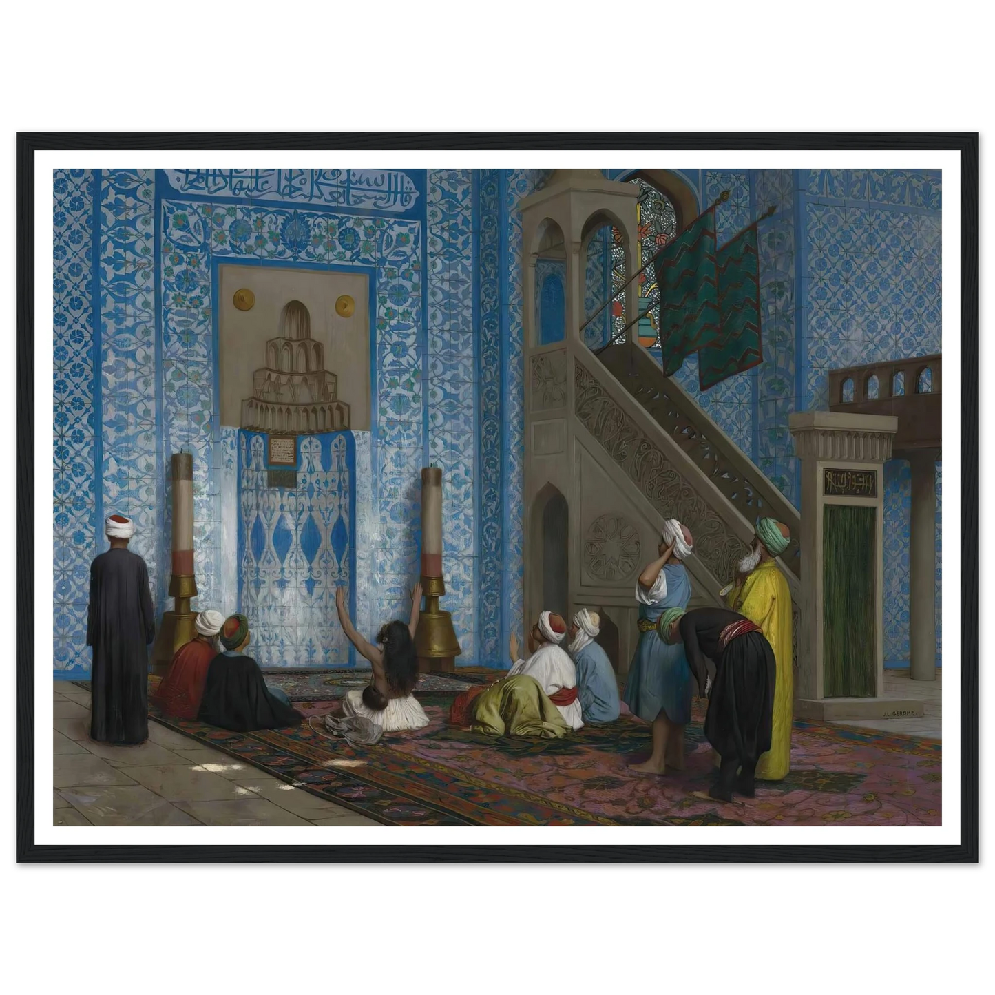 Rüstem Pasha Mosque, Istanbul Art Print | Jean Leon Gerome-Quipham Collections