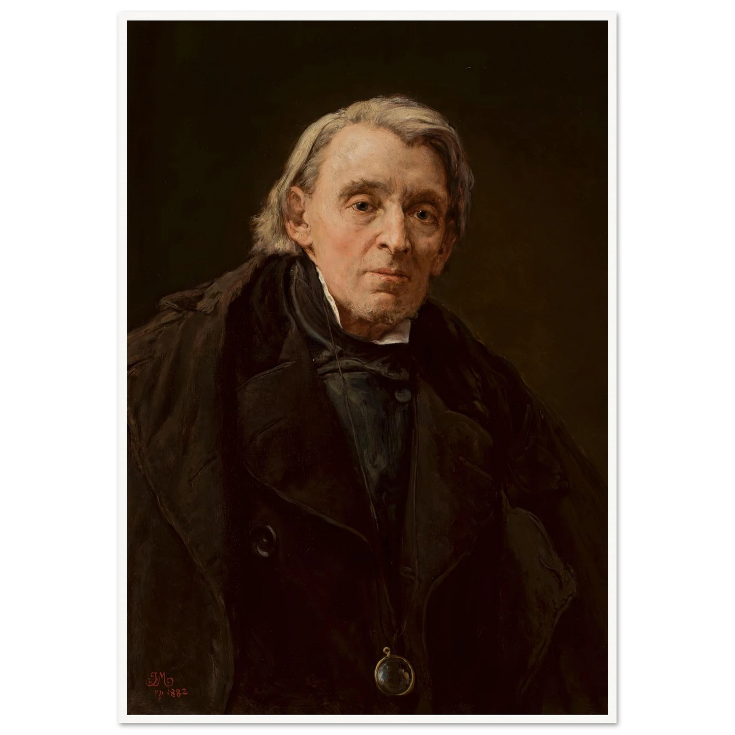 Portrait of Karol Podlewski (1882) Art Print | Jan Matejko-Quipham Collections