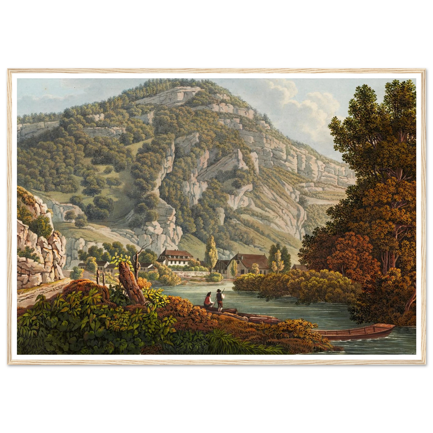 La Reuchenette Art Print | Peter Birmann-Quipham Collections
