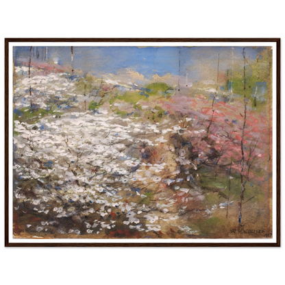 Field Of Blossoms (1927) Art Print | William Henry Holmes-Quipham Collections