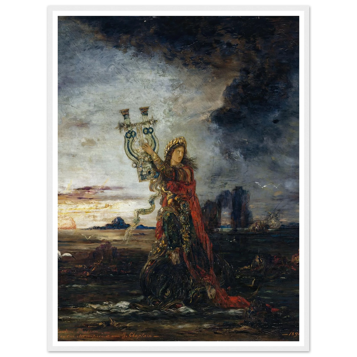 Arion (1891) Art Print | Gustave Moreau-Quipham Collections