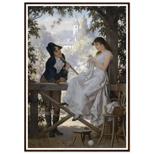 Das Stelldichein Art Print | Carl Schweninger Jr-Quipham Collections