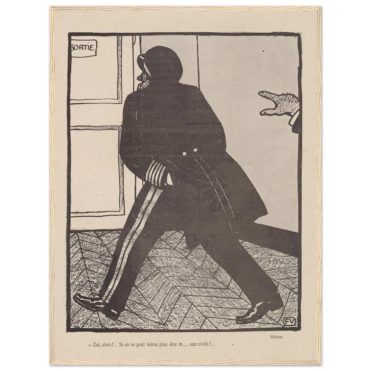 10 octobre 1903 Art Print | Felix Vallotton-Quipham Collections