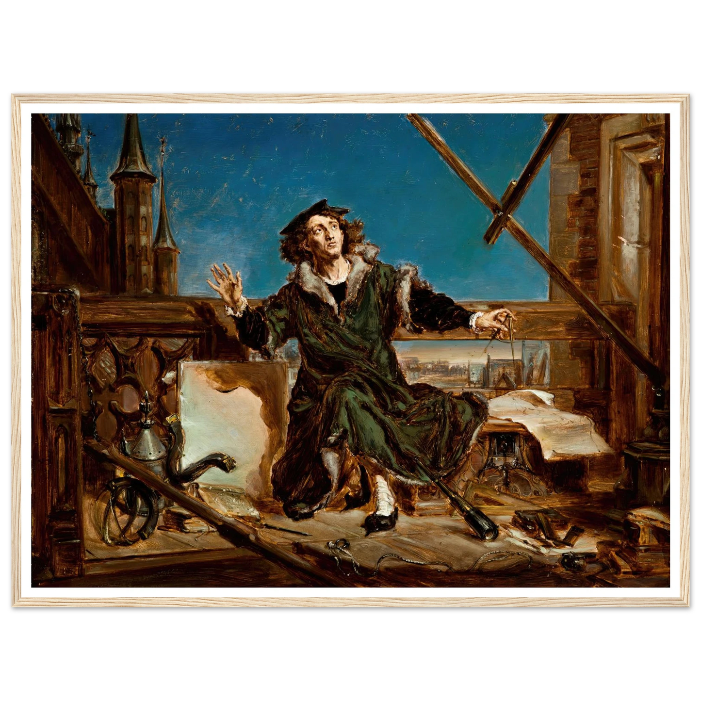 Nicolaus Copernicus (1871) Art Print | Jan Matejko-Quipham Collections