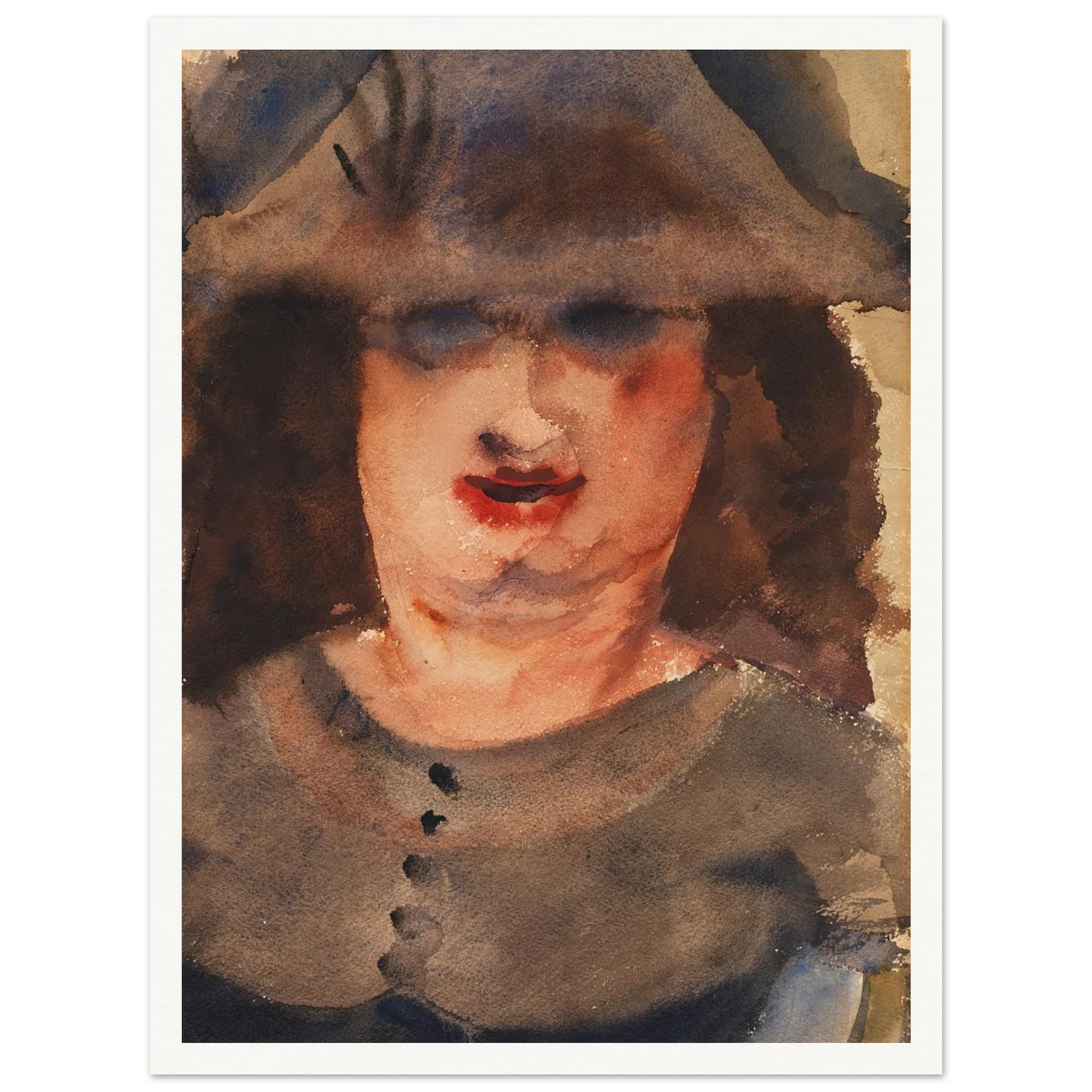 Frau (1925) Art Print | Paul Kleinschmidt-Quipham Collections