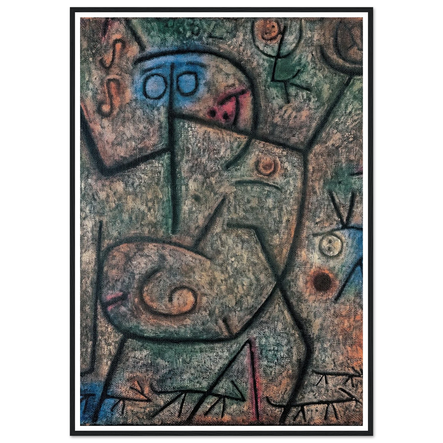 Oh! These Rumors! (1939) Art Print | Paul Klee-Quipham Collections