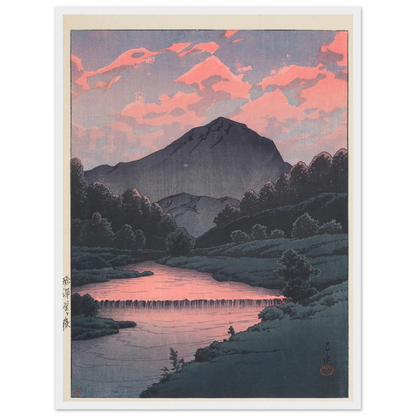 Hida Kamagadake (Mount Kamaga, Hida) (1933) Art Print | Kawase Hasui-Quipham Collections