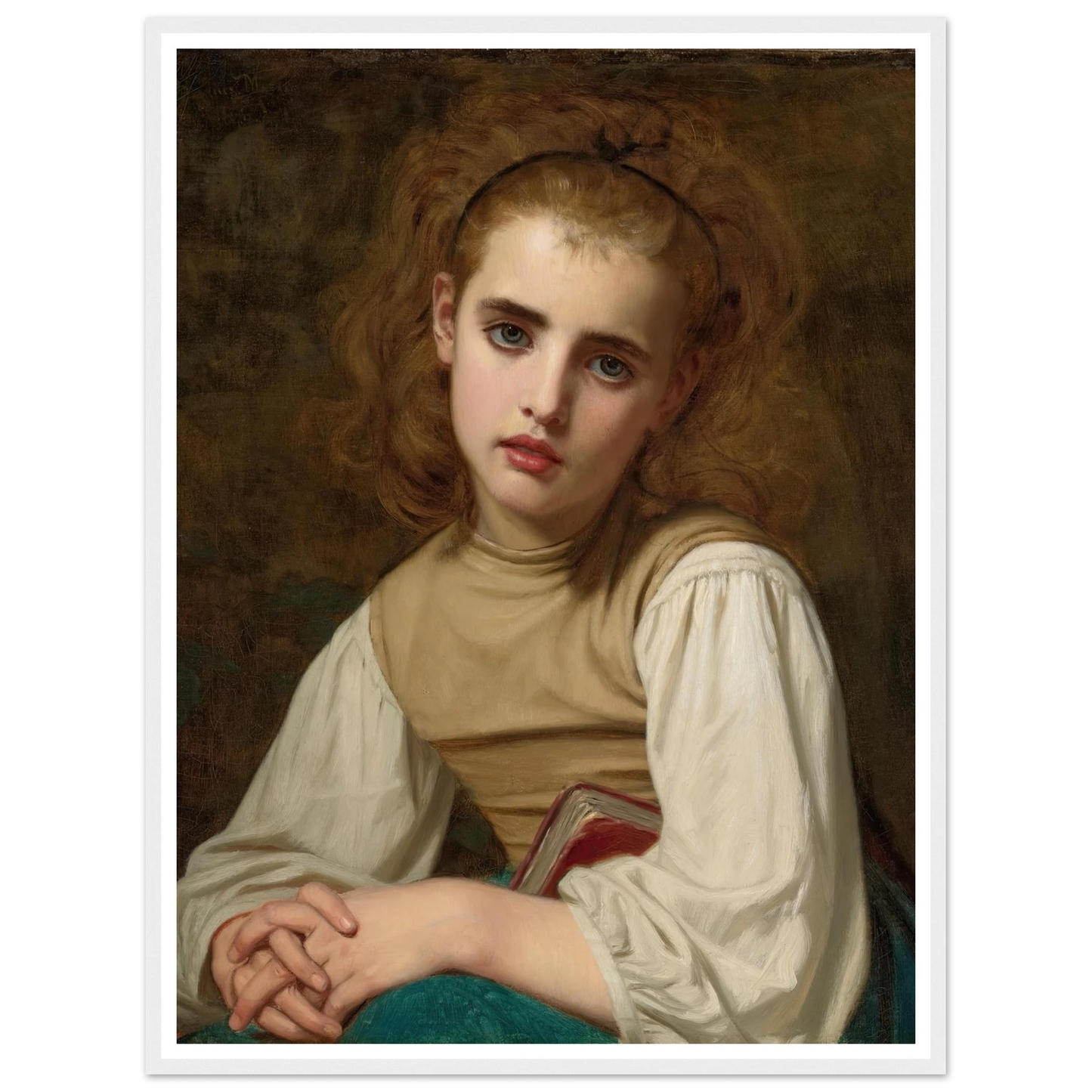 Young Beauty (1870) Art Print | Hugues Merle-Quipham Collections