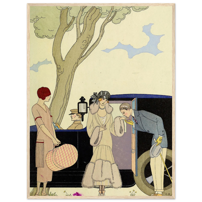 Falbalas et fanfreluches, L’Ensie (1925) Art Print | George Barbier-Quipham Collections