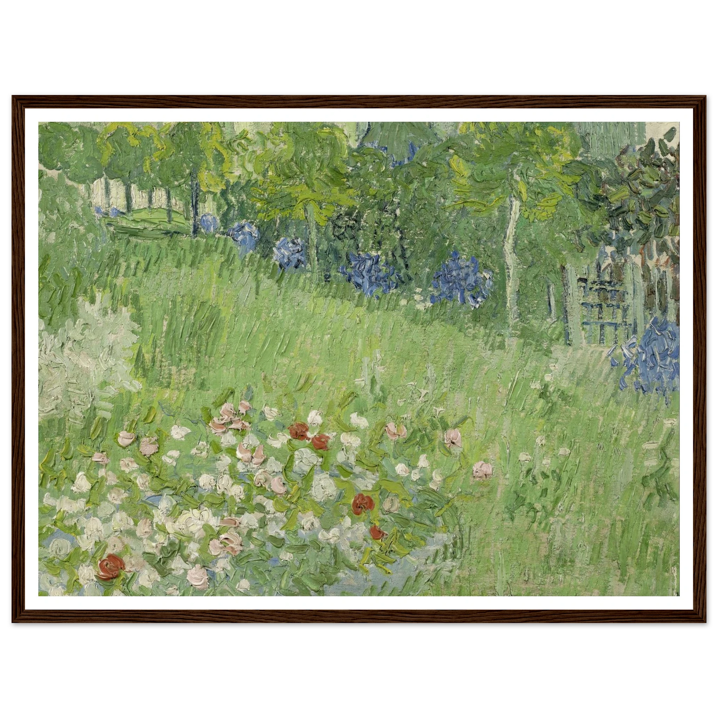 Daubigny’s garden Art Print | Vincent van Gogh-Quipham Collections
