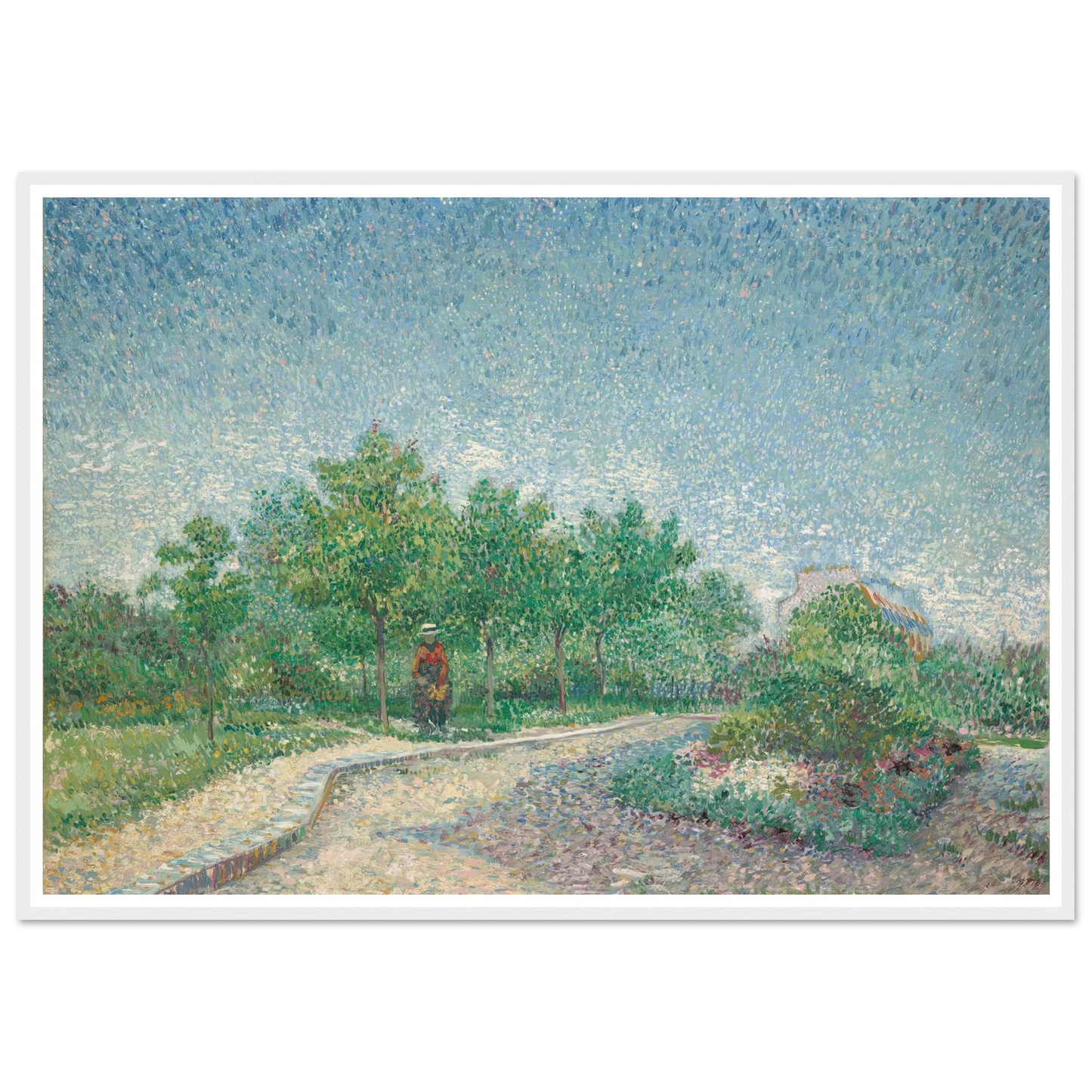 Square Saint-Pierre, Paris (1887) Art Print | Vincent van Gogh-Quipham Collections