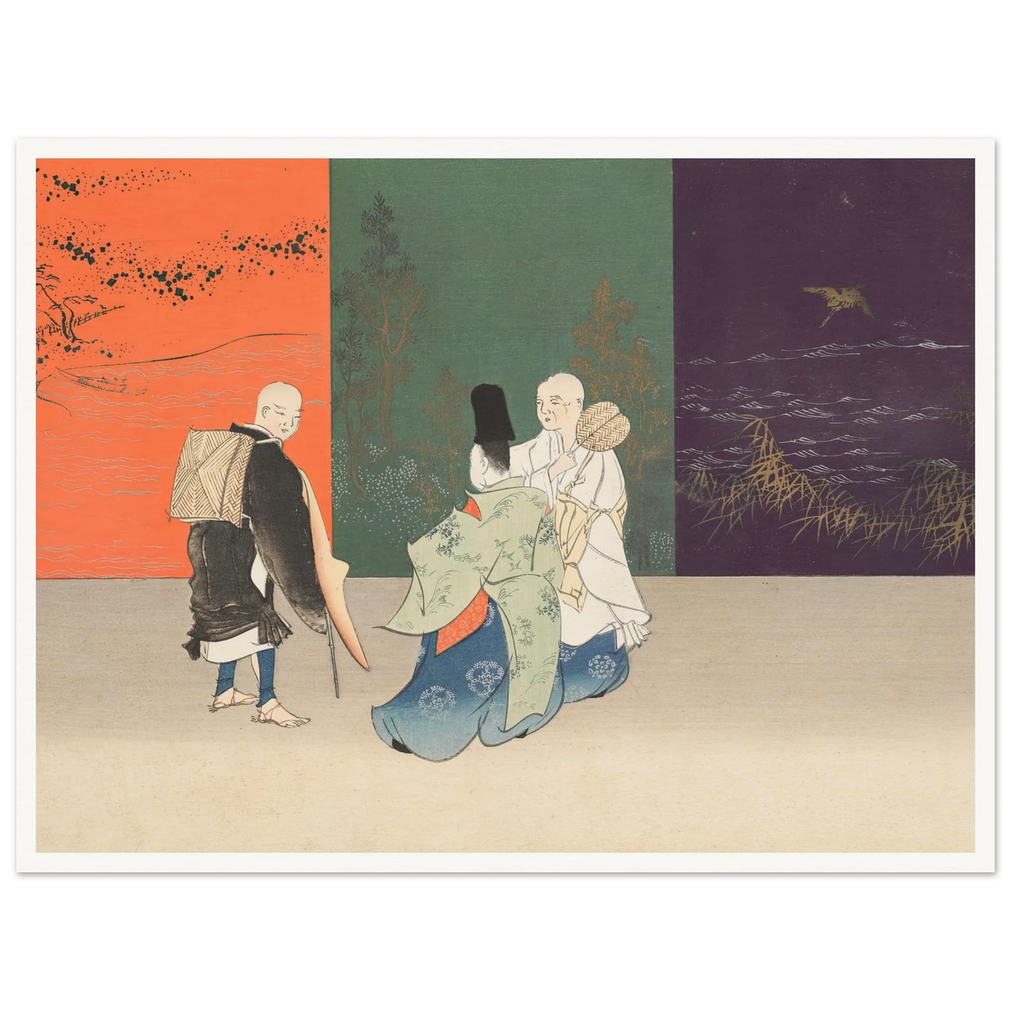 A Thousand Grasses Pl.13 (1900) Art Print | Kamisaka Sekka-Quipham Collections