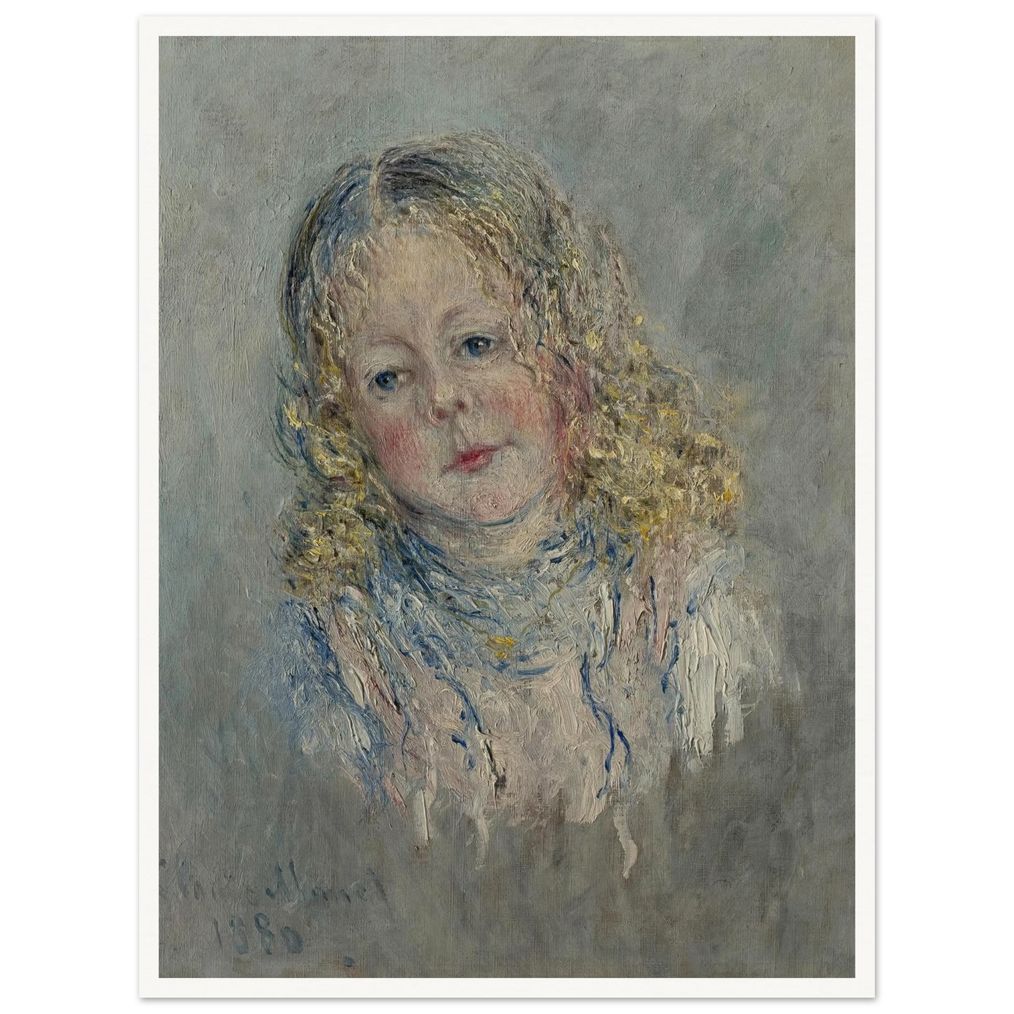 Portrait d’André Lauvray ( 1880) Art Print | Claude Monet-Quipham Collections