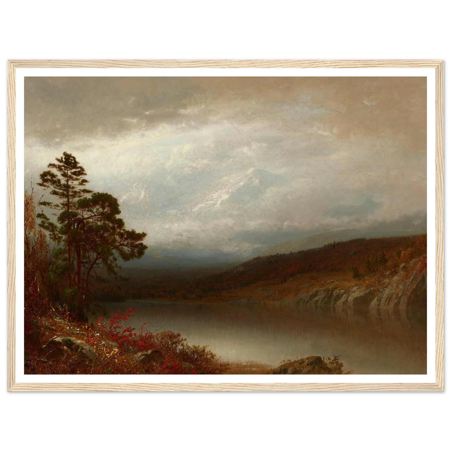 Autumn in the Adirondacks (c. 1872-73) Art Print | Alexander Helwig Wyant-Quipham Collections