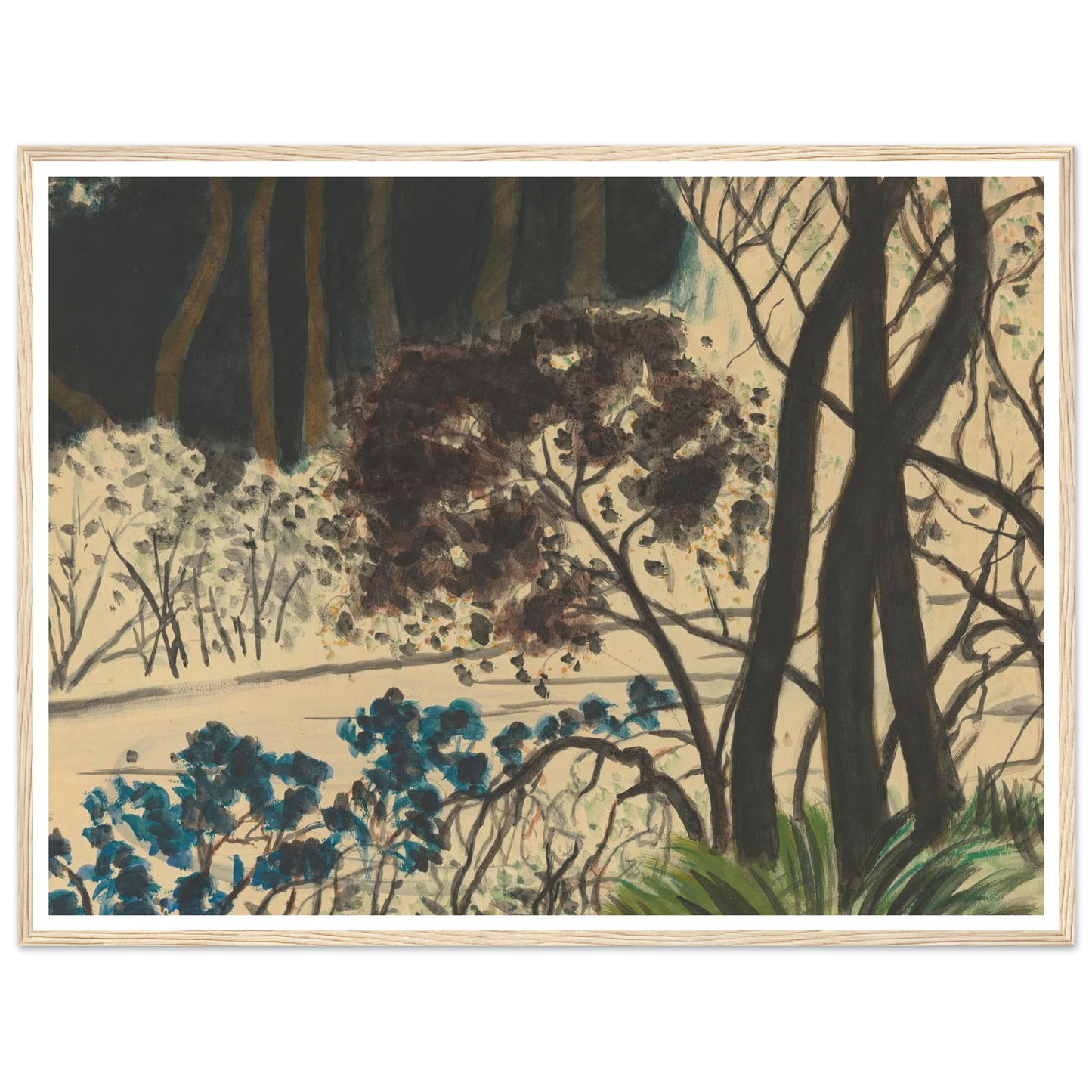 Bosgezicht Art Print | Leon Spilliaert-Quipham Collections