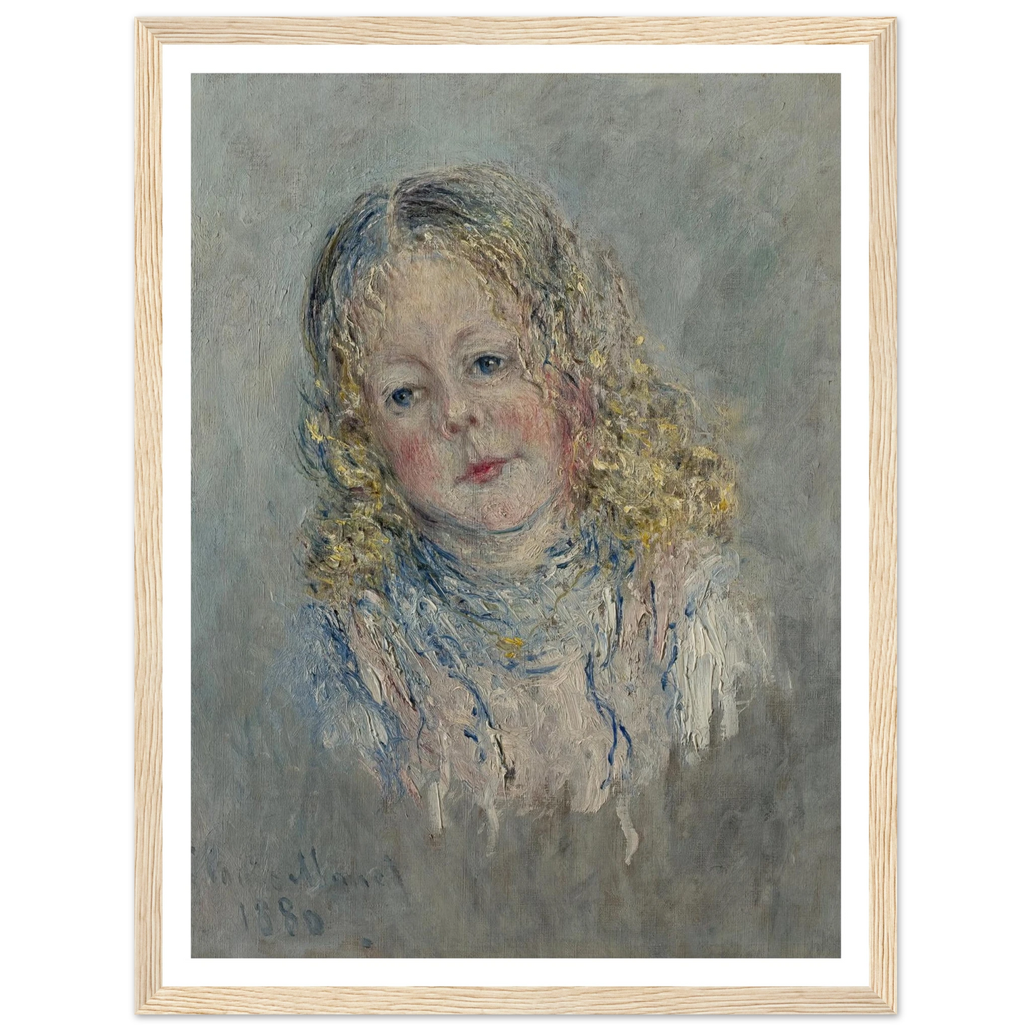Portrait d’André Lauvray ( 1880) Art Print | Claude Monet-Quipham Collections