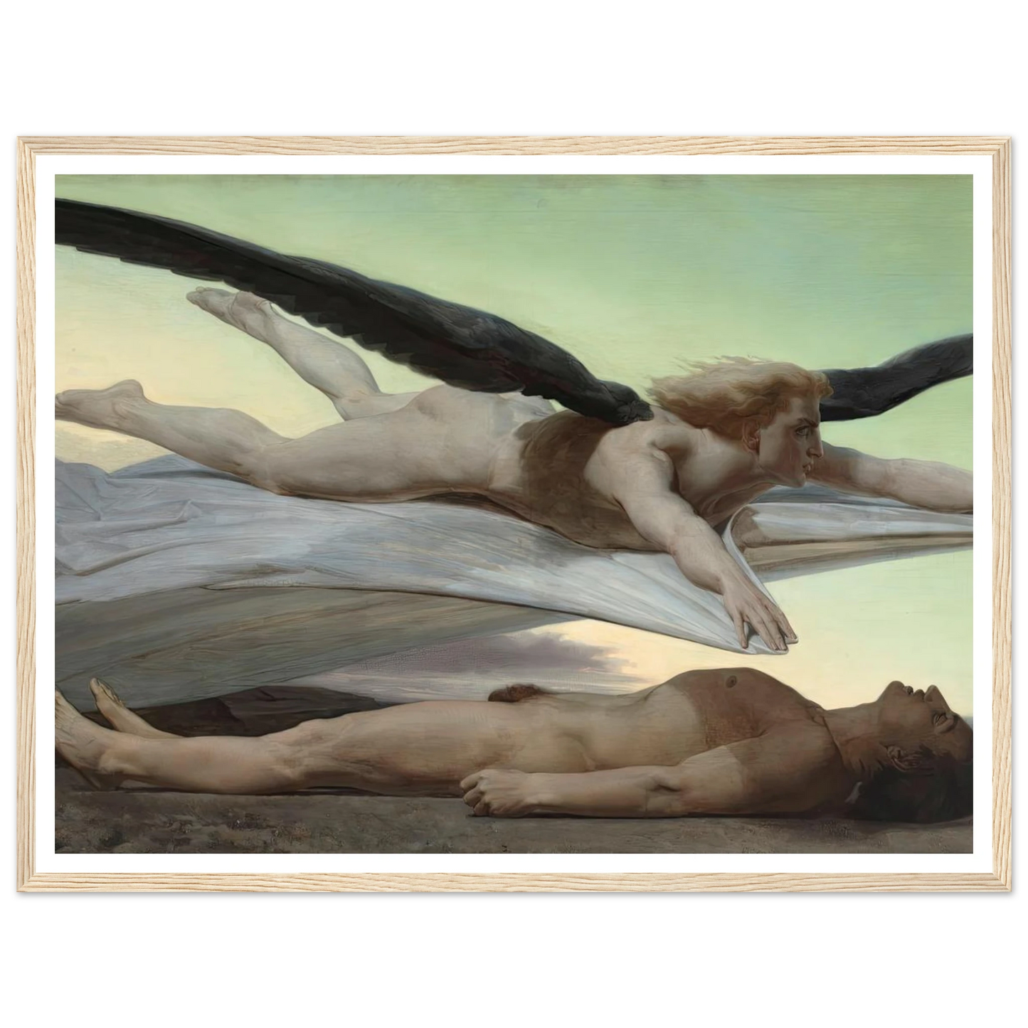 Equality Before Death (1848) Art Print | William Bouguereau-Quipham Collections