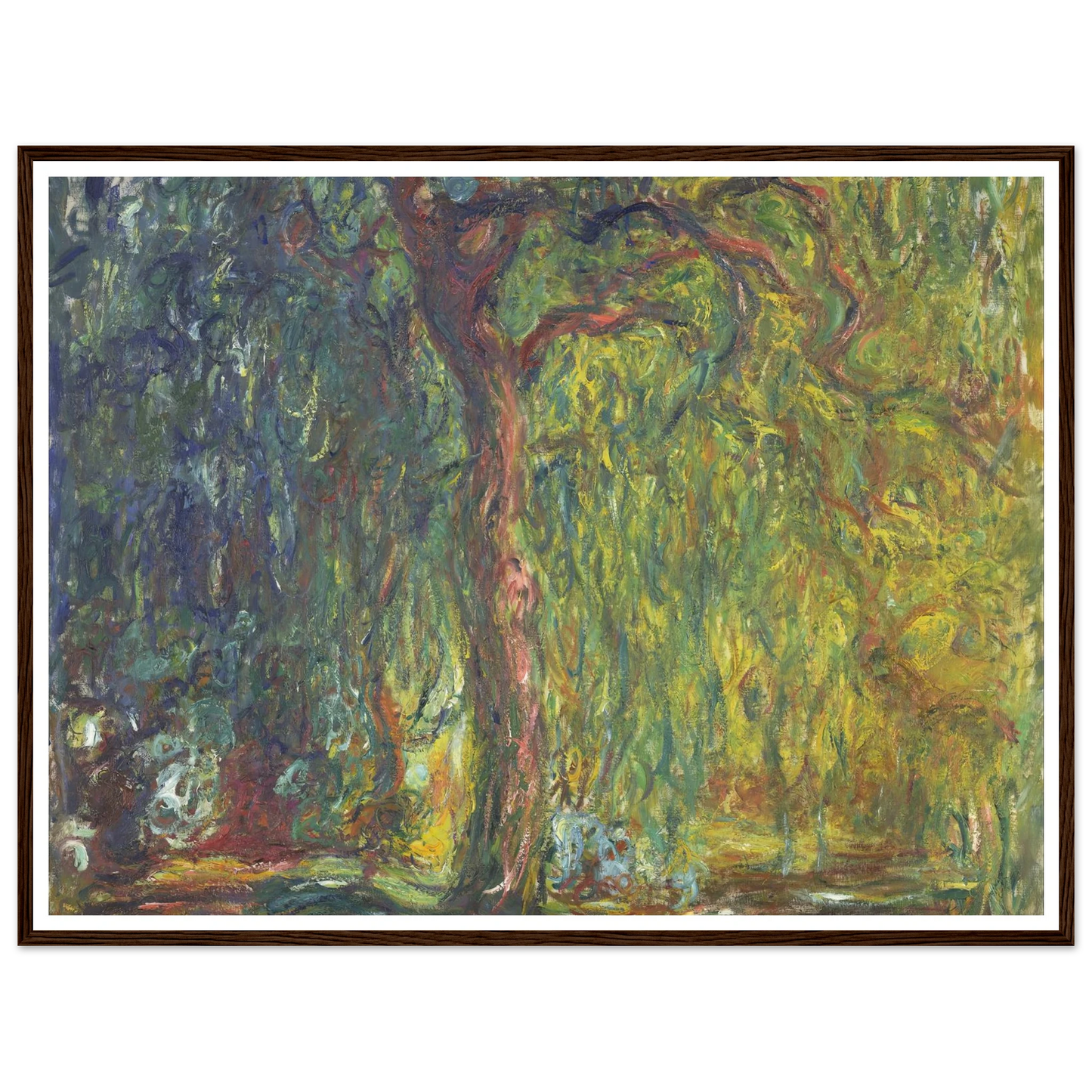 Weeping Willow (1918–19) Art Print | Claude Monet-Quipham Collections