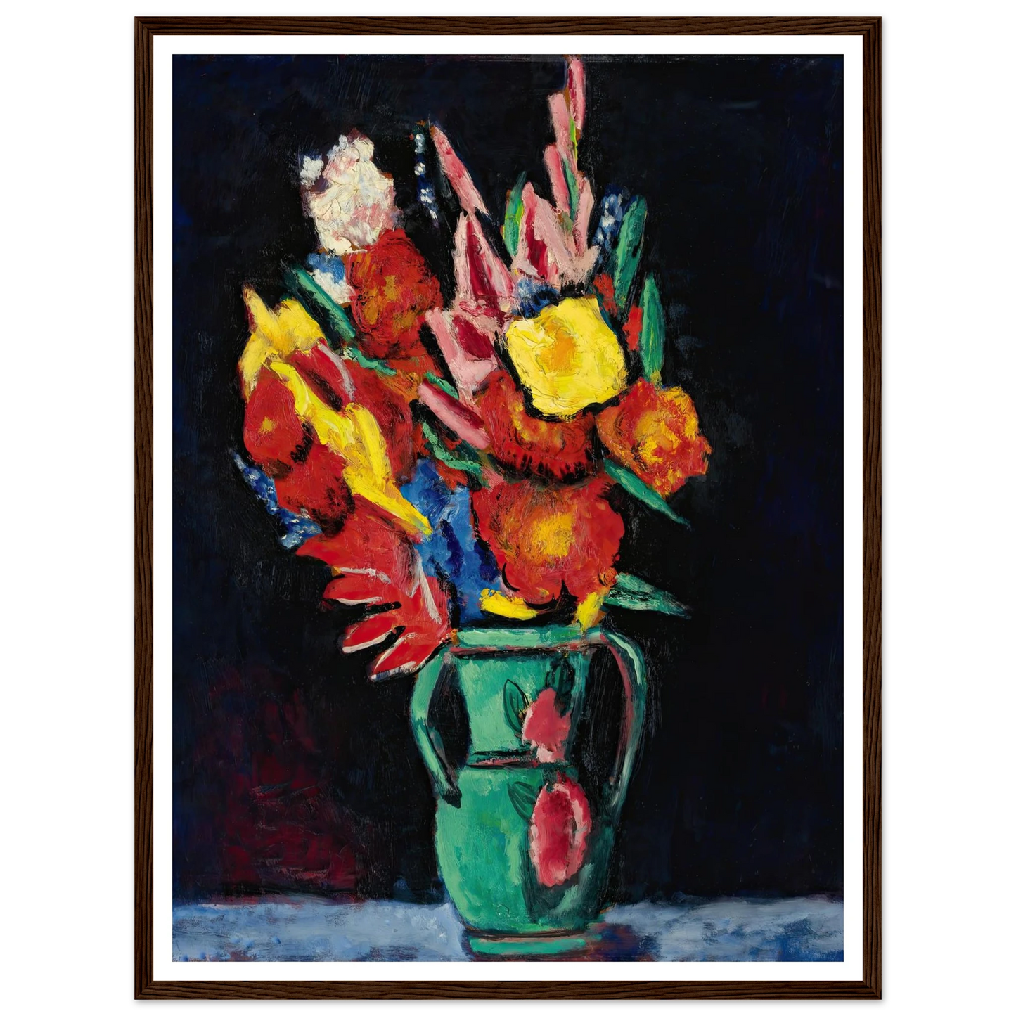 Still Life With Flowers Art Print | Marsden Hartley-Quipham Collections