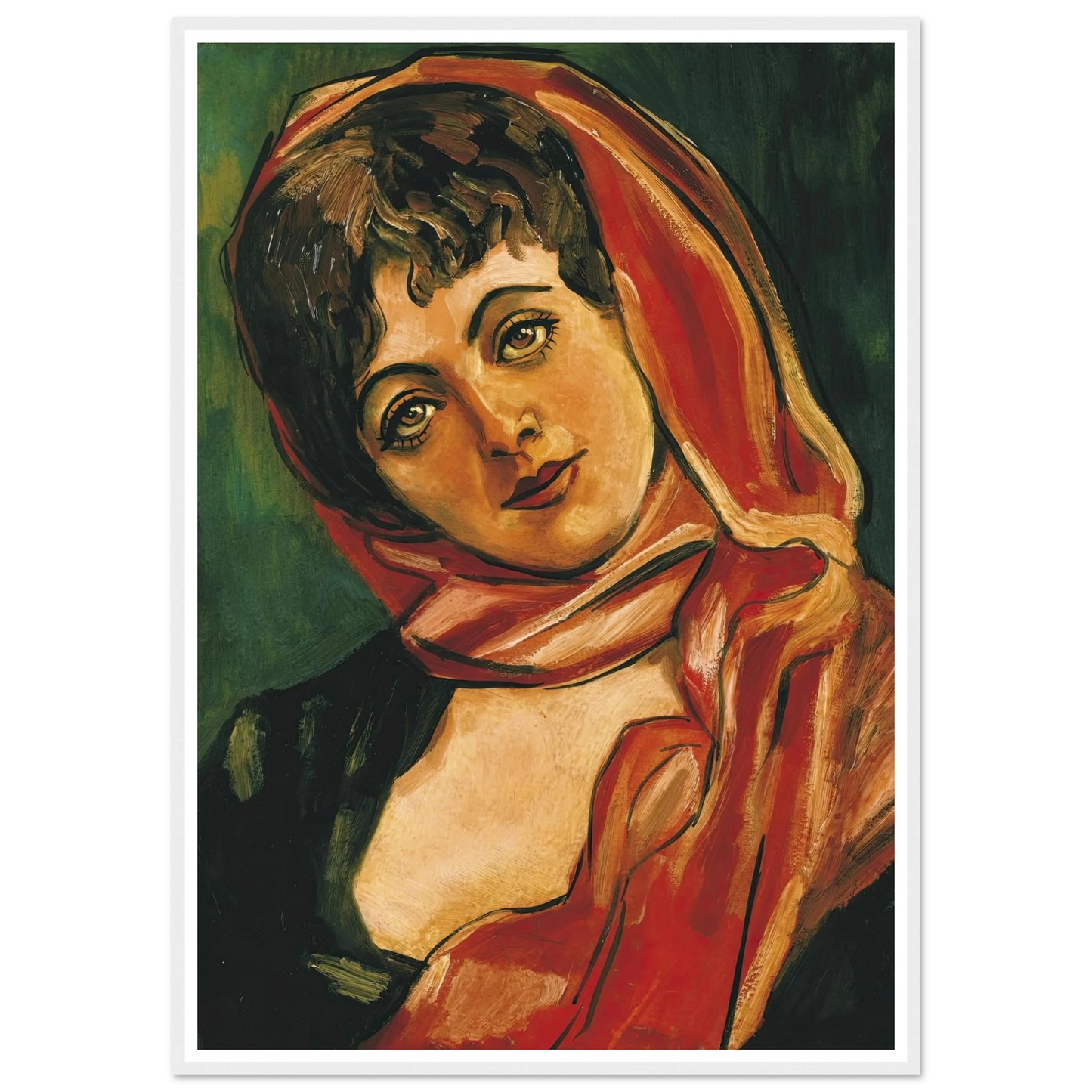 Visage de Femme Art Print | Francis Picabia-Quipham Collections