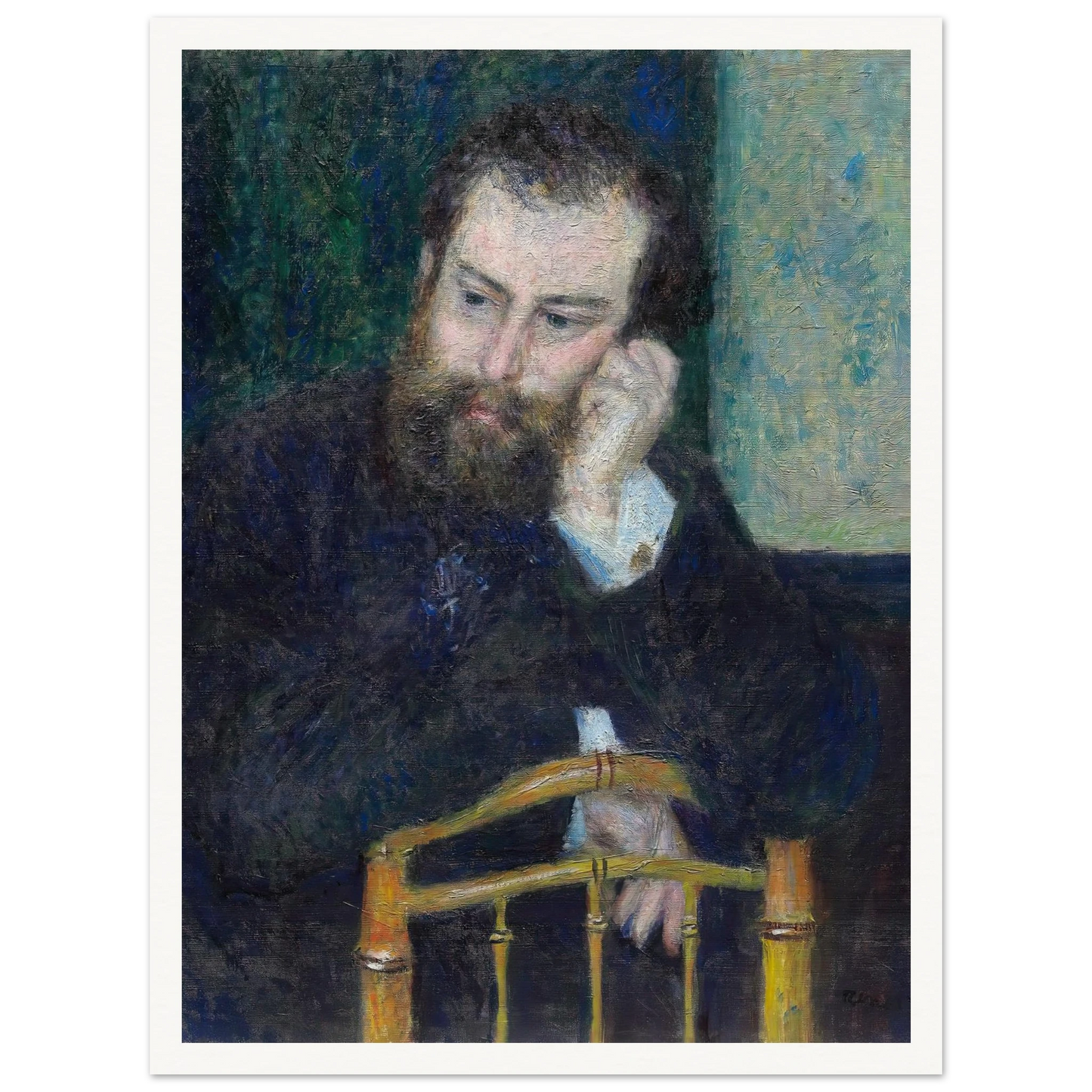 Alfred Sisley (1876) Art Print | Pierre Auguste Renoir-Quipham Collections