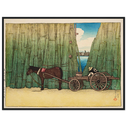 Komagata kashi (River bank, Komagata) (1919) Art Print | Kawase Hasui-Quipham Collections