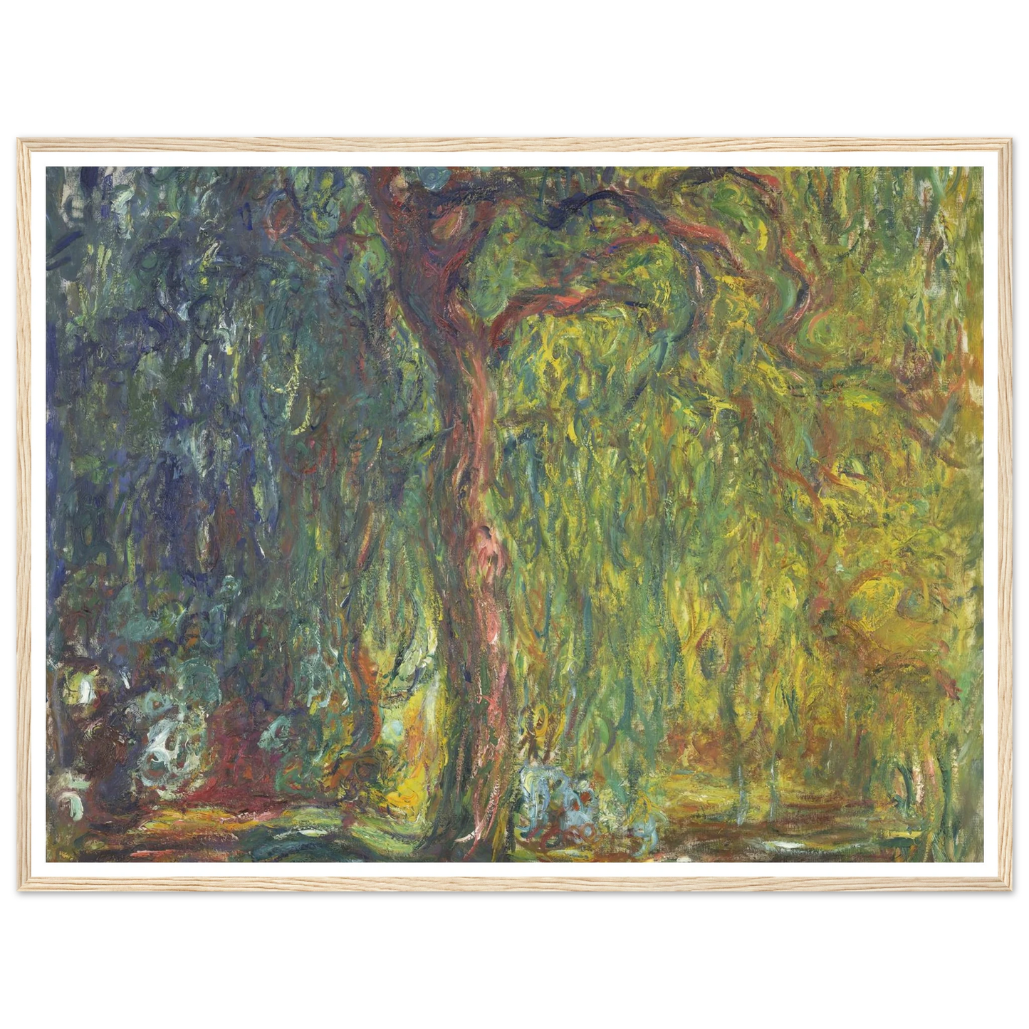 Weeping Willow (1918–19) Art Print | Claude Monet-Quipham Collections