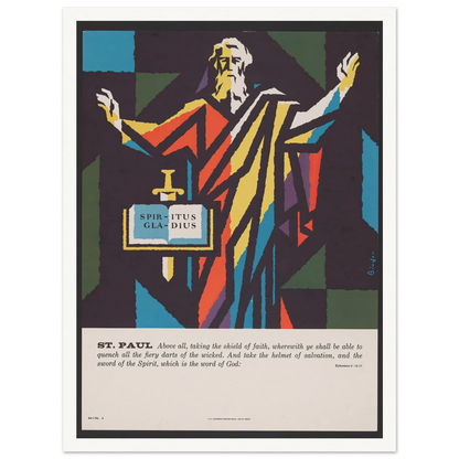 St. Paul (1962) Art Print | Joseph Binder-Quipham Collections