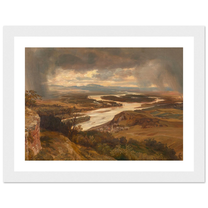 Die Donauauen bei Wien (ca. 1870) Art Print | Josef Hoffmann-Quipham Collections