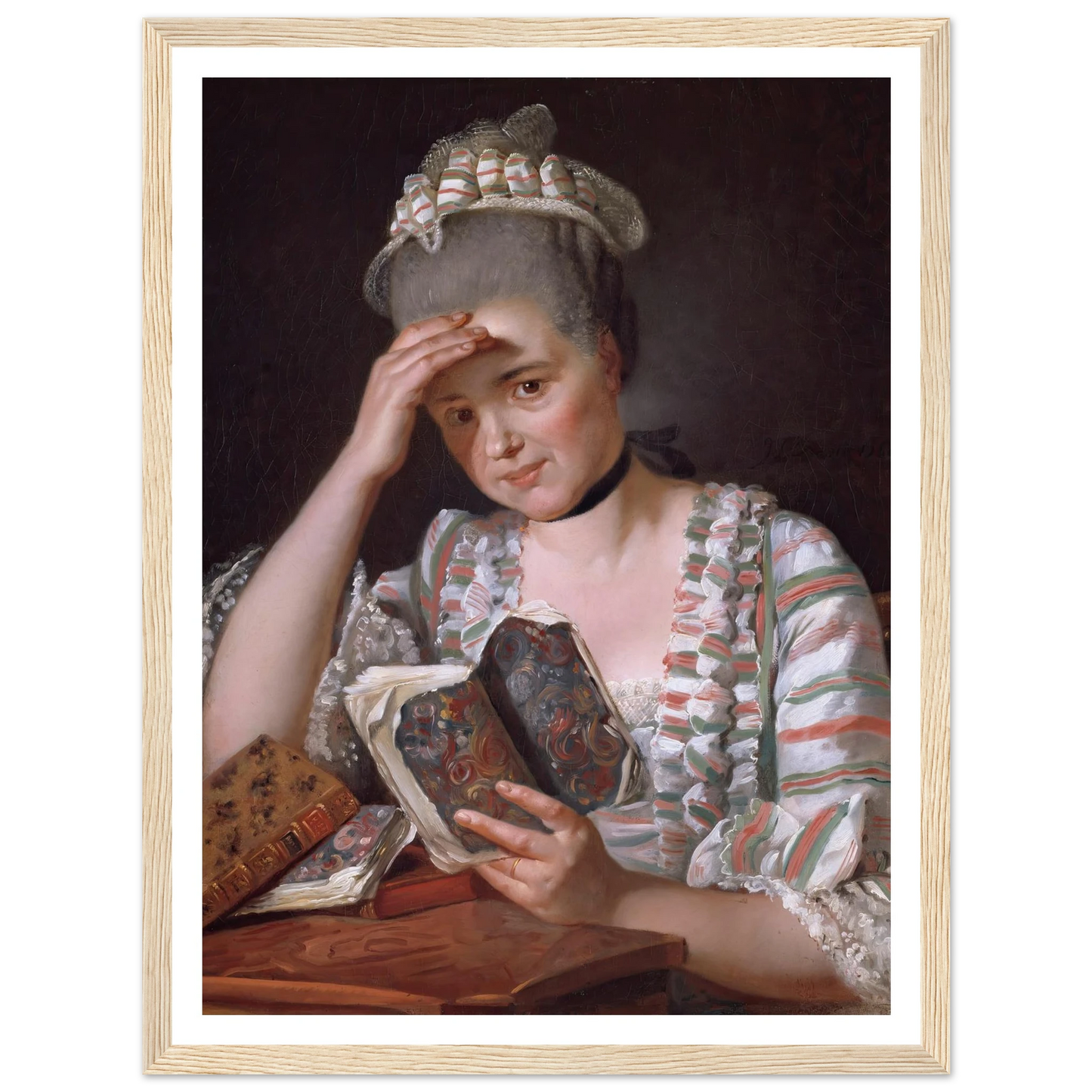 Madame François Buron (1769) Art Print | Jacques Louis David-Quipham Collections