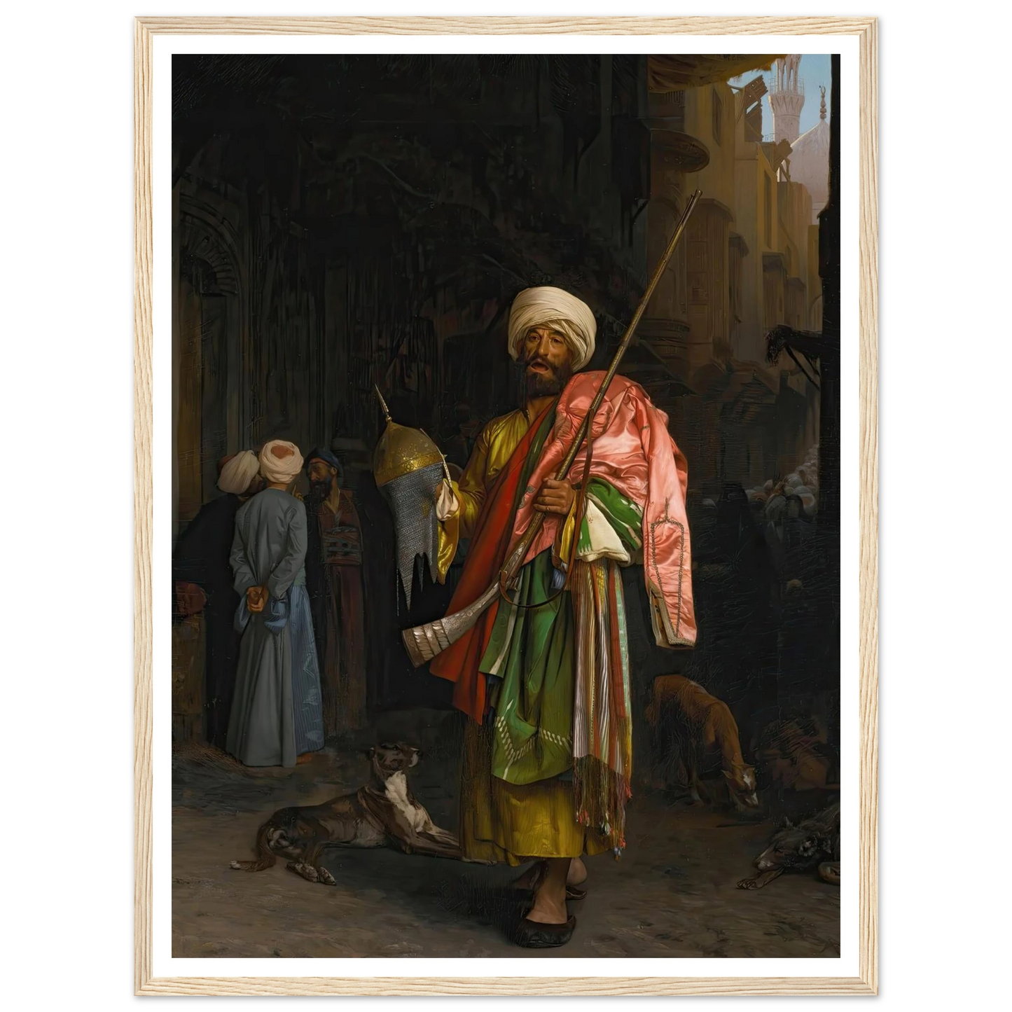 Marchand Ambulant Au Caire Art Print | Jean Leon Gerome-Quipham Collections